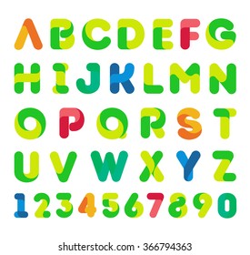 Logo icon font design template elements
