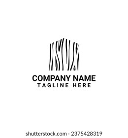 The logo and icon are in the form of wood grain with short hair with a modern impression.  Suitable for your company which operates in the home furniture sector