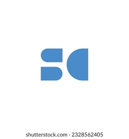 Logo-Symbol H Biotechnologie, Vektorgrafik