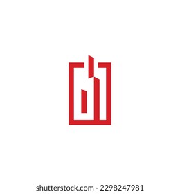 logo icon H technology illustration