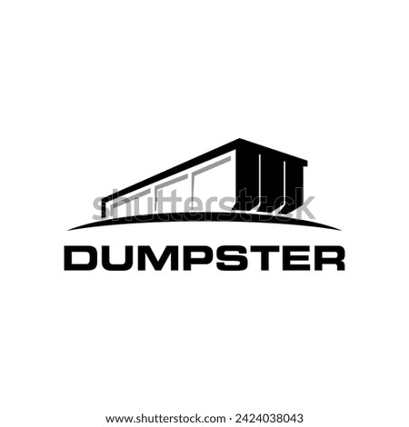 logo icon for industrial dumpster 