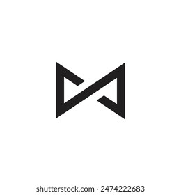 Logo or icon infinite unique design with blank background