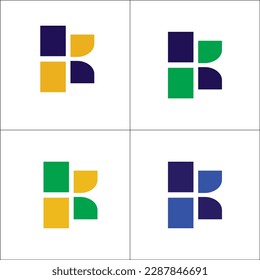Logo mit dem Symbol. K-Buchstaben Design Vektor.