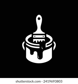 logo icon kuas ember cat