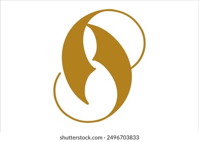 Logo Icon With Letter B Shape