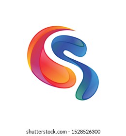 logo icon letter q colorfull