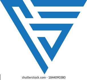 Logo icon with letter V