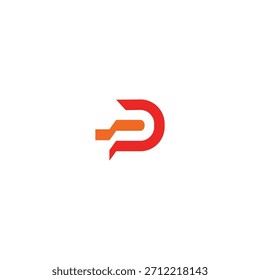 Logo Symbol Linie D 1 Objekt Technologie Vektor
