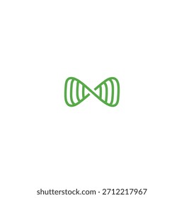 ícone do logotipo linha de objeto de tecnologia de vetor DE 2