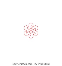 logo icon lines H square technology