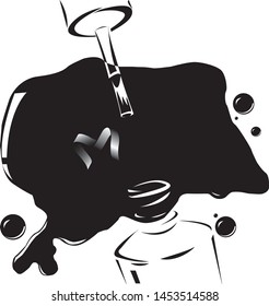 
logo or icon for a manicurer or texture can be used