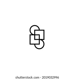 a logo or icon with a monogram style, has a premium class meaning. suitable to describe the fields of contractor, fashion, office, management, consultant, agency, marketing, finance and technology.