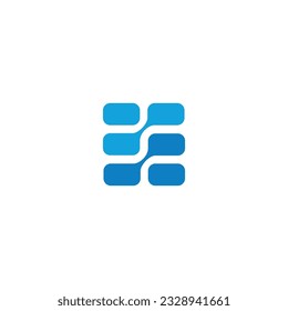 logo icon N biotechnology vector illustration