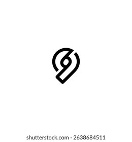 logo icon number 9S technology