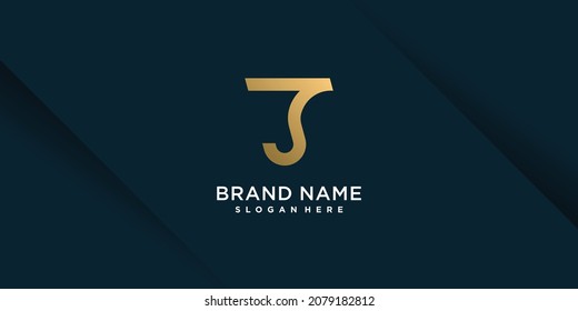 Logo-Symbol mit der Nummer sieben für das kreative Konzept Premium Vector Teil 9