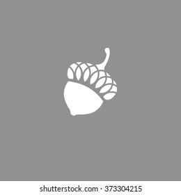 acorn and oak leaf logo