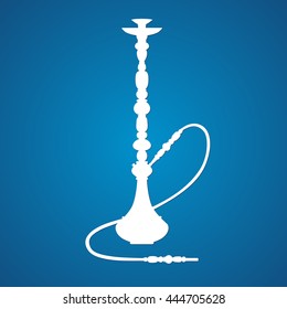 Logo and icon oriental Hookah coloring Art , Shisha  (Vector Art) 