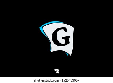Logo icon of paper with initial letter in the middle presented in simple and calm style. Symbolize fluid, dynamic and youthful. 
