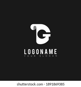 Logo Icon Paper Letter G