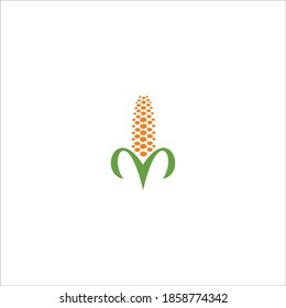 logo icon plant templet vector