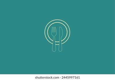 Logo icon for restaurant | Icon, logo, Mark, Sign,Eps, Vector 