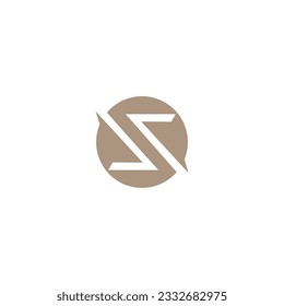 icono de logotipo redondeo 7 ilustración de tecnología vectorial