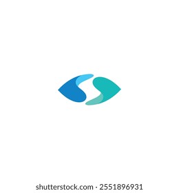 logo icon S design element vector technology