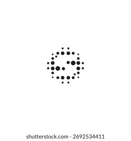 Logo Symbol S dots Technologie Illusion