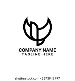 The logo and icon are in the shape of an eagle with a modern impression.
