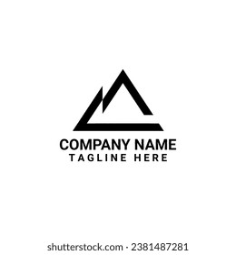 The logo and icon are in the shape of a mountain with a modern impression.  Suitable for your company which is engaged in providing outdoor equipment and fun adventure trips