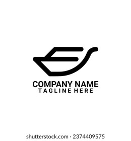 El logotipo y el icono están en forma de barco con una impresión moderna.