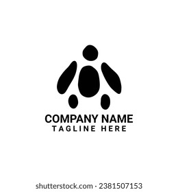 The logo and icon are in the shape of a turtle with a modern impression.
