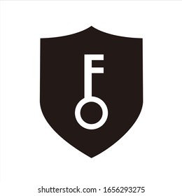 logo icon shield ilustrator vector