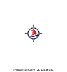 Icono de logotipo de la nave de la ilusión tecnológica