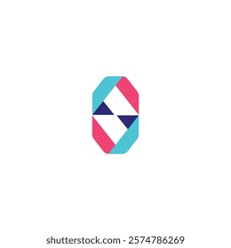 logo icon square element illusion technology