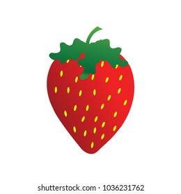 logo or icon strawberry template