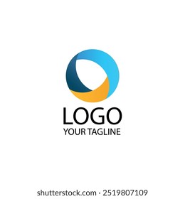 logo, icon, symbol Isolated abstract colorful drops circle logo. Liquid circulation logotype. Kids art school icon, Round shape spining paint sign. Natural process of renewal Abstract business vector 