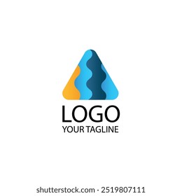 logotipo, icono, símbolo Gotas de colores abstractos aislados círculo logo. Logotipo de circulación líquida. Icono de la escuela de arte de los niños, muestra de pintura giratoria de forma redonda. Proceso natural de Renovación Vector empresarial Abstractas 