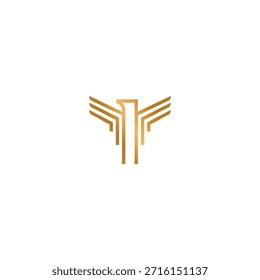 icono de logotipo Icono de tecnología T Ilusión de Vector