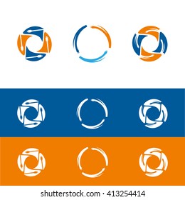 logo, icon for technology company, icon for cable firm