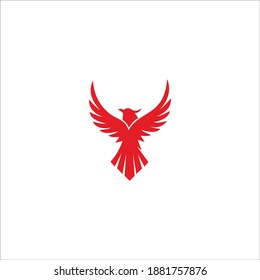 logo icon templet vector eagle