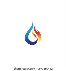 logo icon templet vector fire