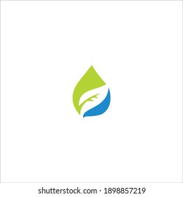 logo icon templet vector leaf 