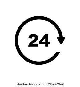 icono de logotipo tiempo imagen reloj simple símbolo blanco y negro para invitaciones, tarjetas de visita, folletos, carteles, pancartas y otros