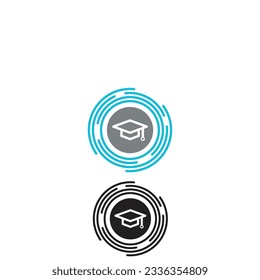 icono de logotipo toga diseño vectorial