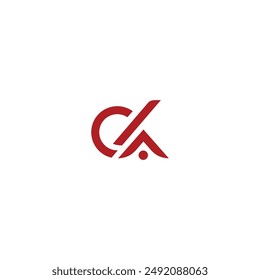 logo icon type CA vector technology