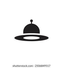 Logo or icon ufo plane unique design with blank background