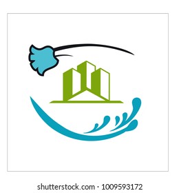 Logo, icon and vector for Cleaning And Maintenance