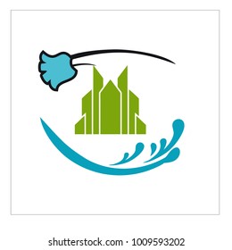 Logo, icon and vector for Cleaning And Maintenance