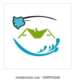 Logo, icon and vector for Cleaning And Maintenance